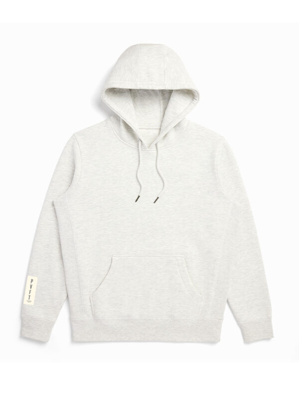 Ash Heather Organic Cotton Hoodie
